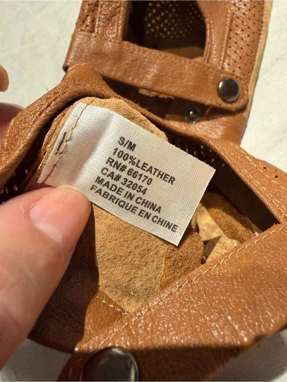 Hand Crafted nwot leather